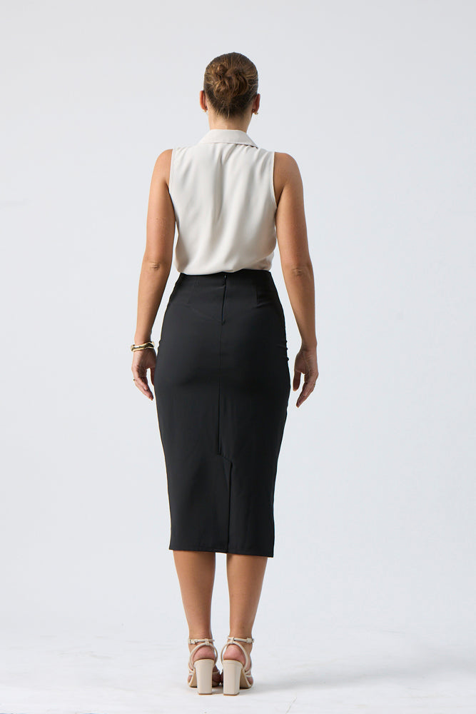 Luxe Harness Blazer Top