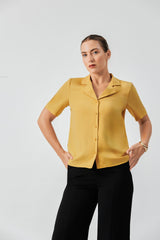 Classic Collar Elegant Top