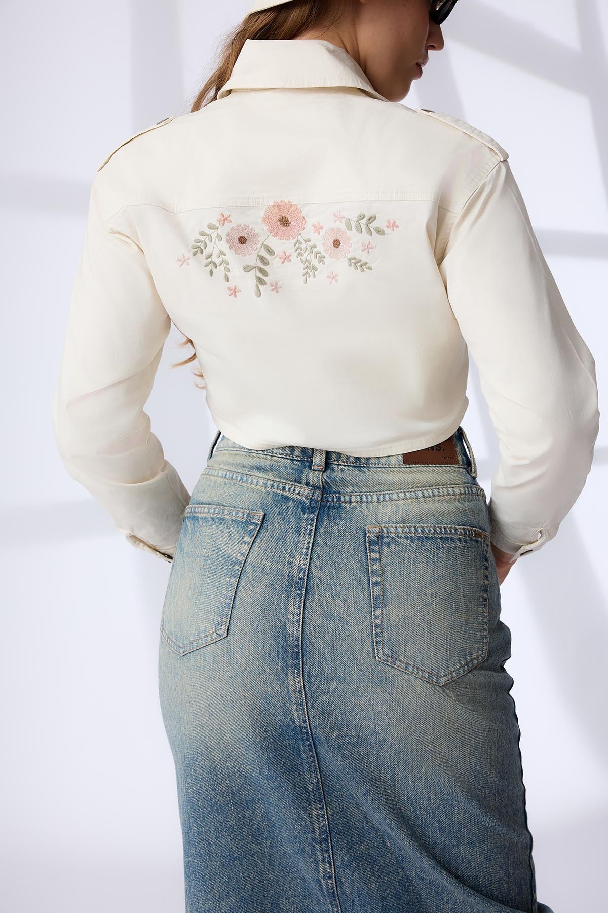 Floraluxe Cropped Jacket