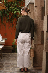 Noah Front Tie Top