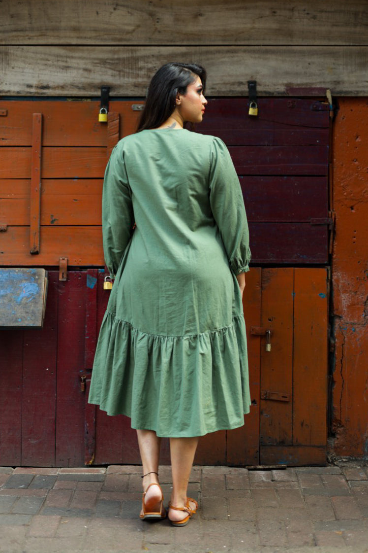 Summer Capri Clara Linen Dress