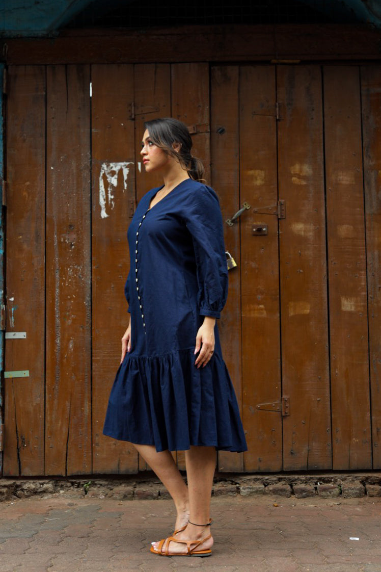 Summer Capri Clara Linen Dress