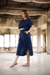 Ayla Sarai Linen Skirt