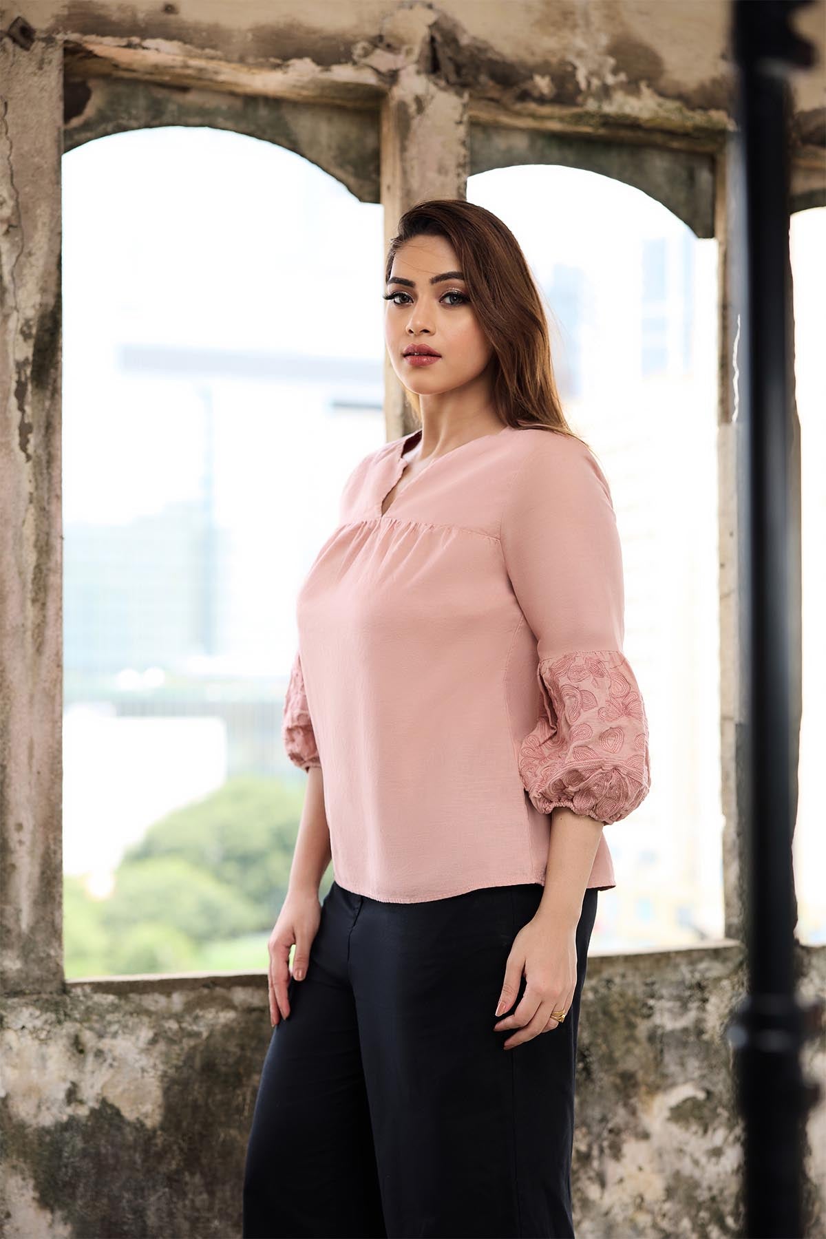 Sun Kissed Linen Top