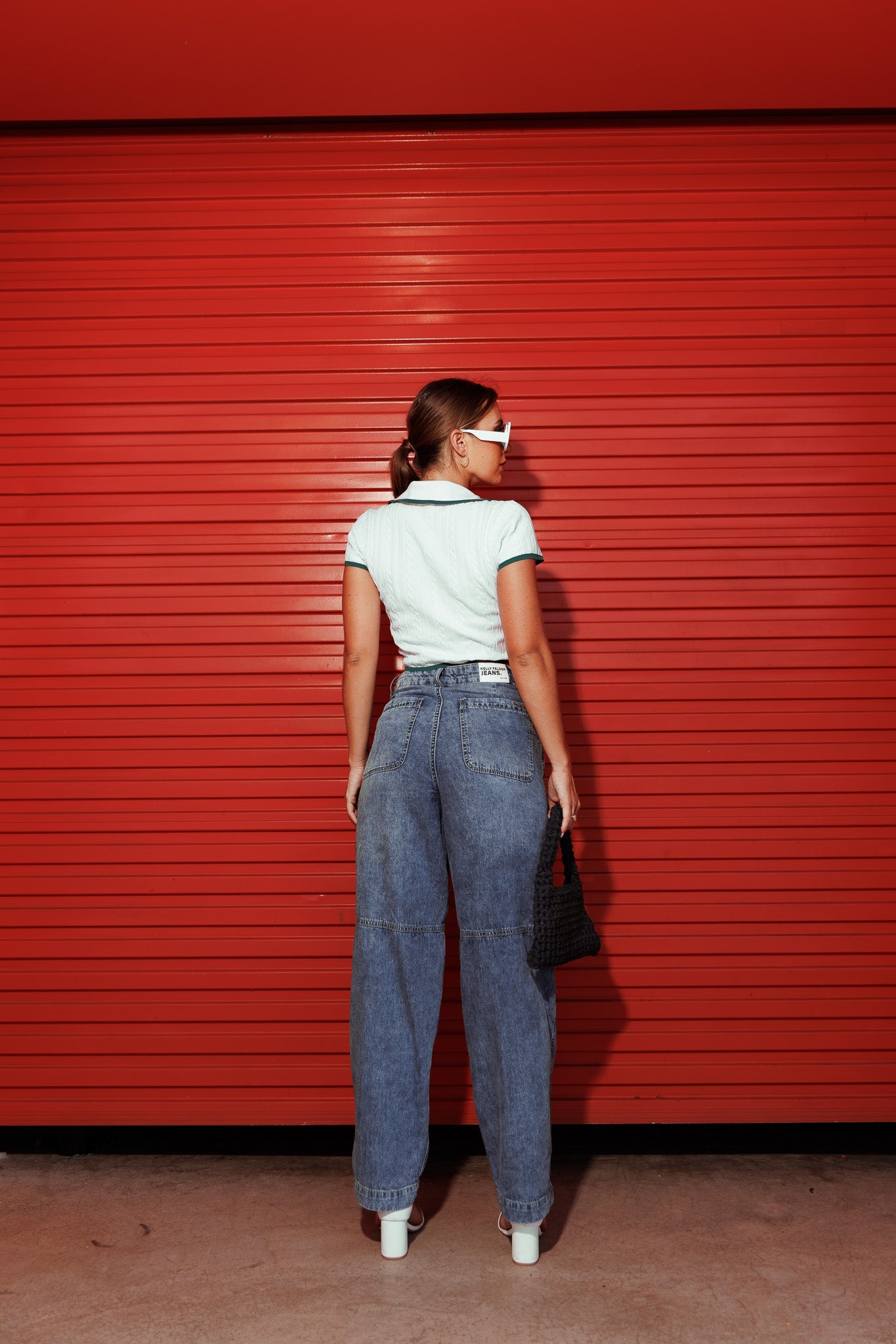 High-Rise Vintage wide Jeans