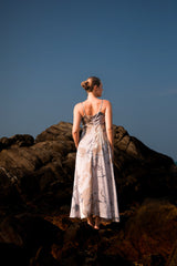 Orchid Bloom Maxi Dress