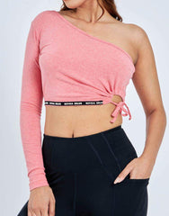 Vince asymmetrical Crop Tee