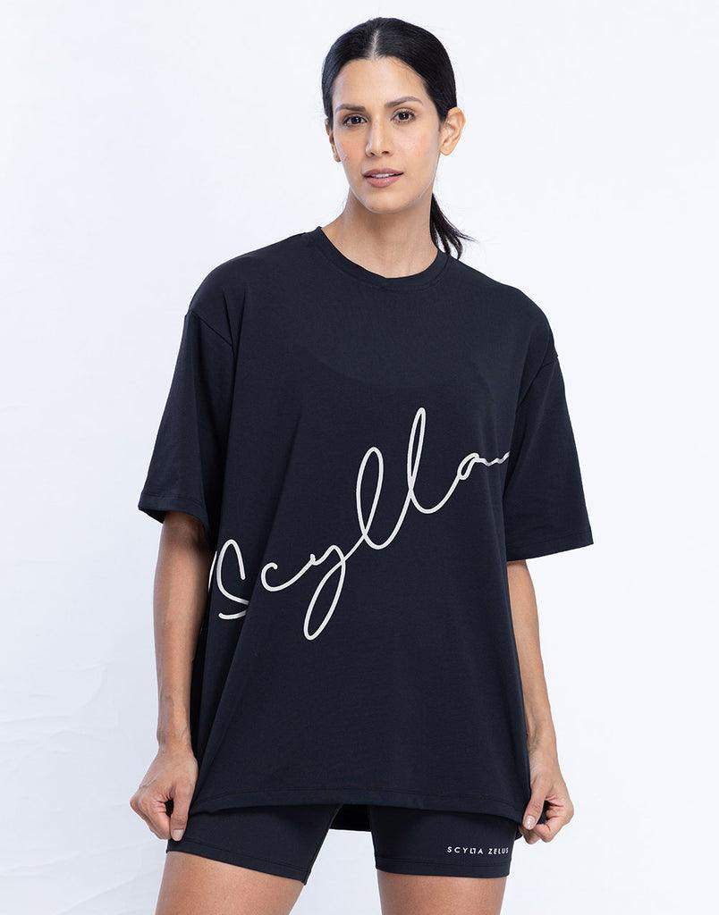 Scylla Zelus Oversized Signature Tee