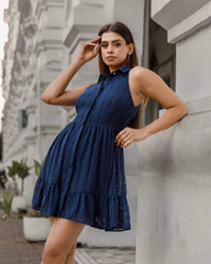 Ruffled Out Short Dress