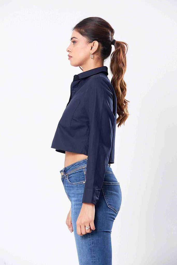 Kyra Long Sleeve Crop Top