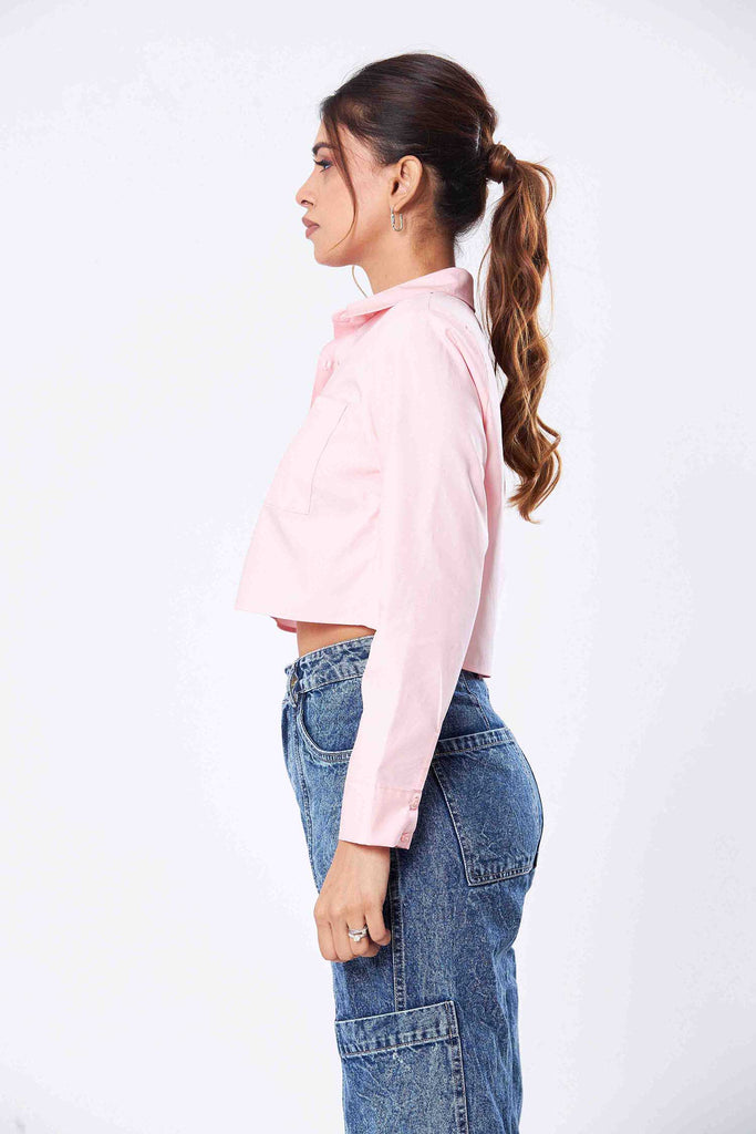 Kyra Long Sleeve Crop Top