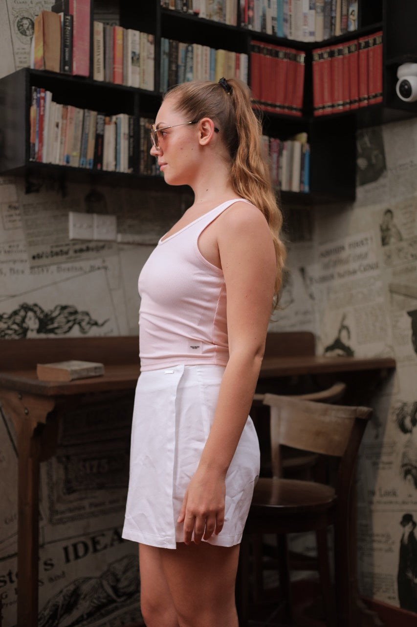 Scoop Sizzle Ribbed Tank