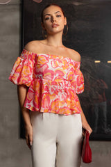 Nerissa Glow Off Shoulder Top