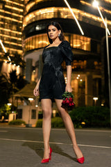 Temptations Glow Short Dress