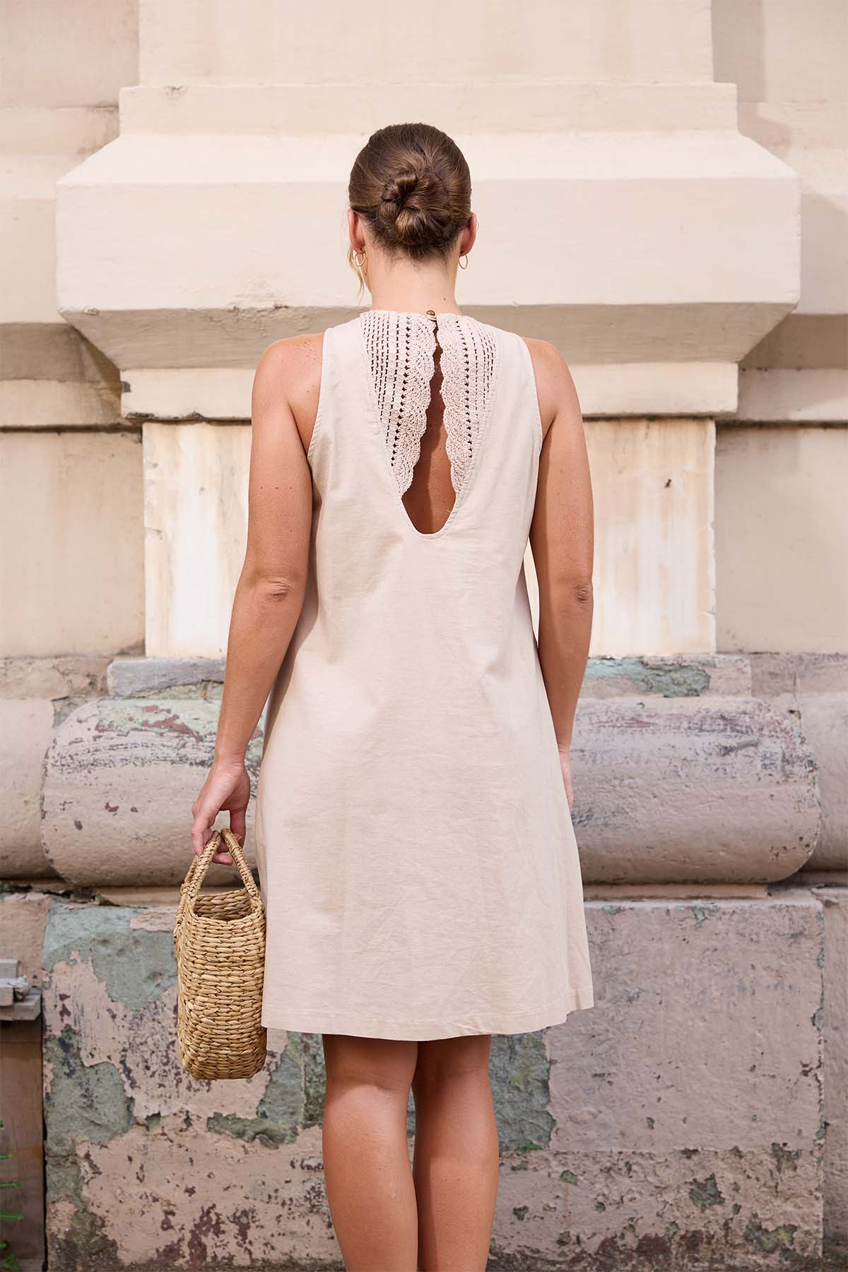 Zella Loom Linen Dress