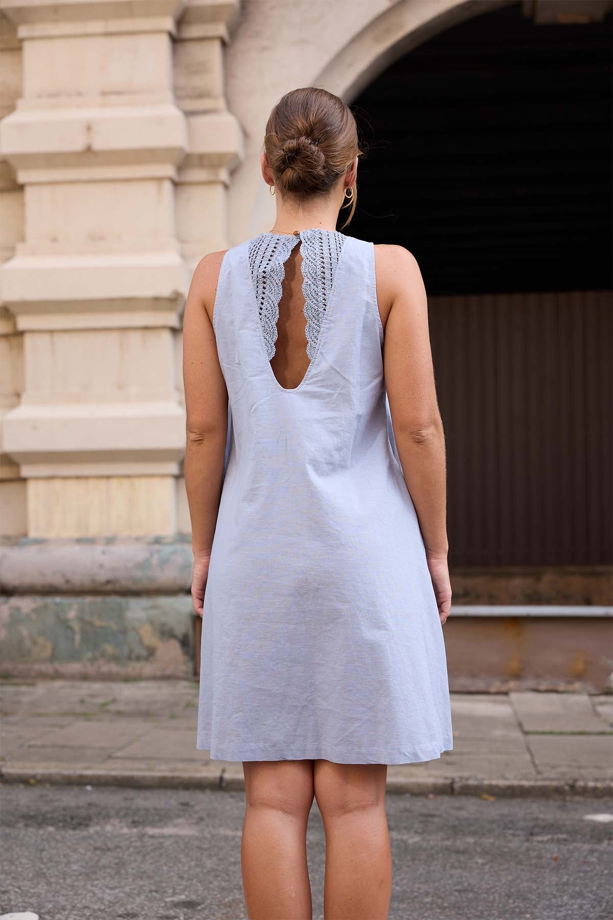 Zella Loom Linen Dress