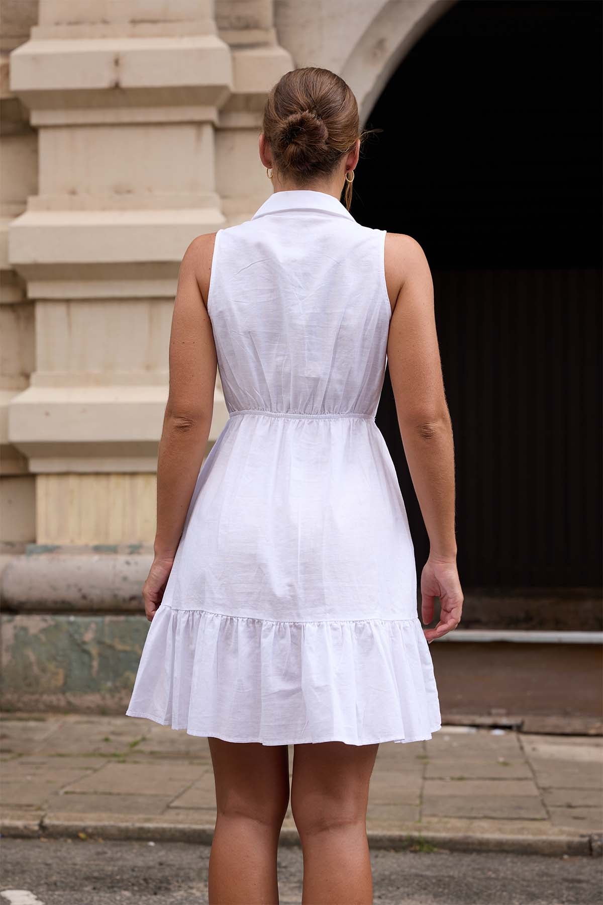 Roselle Linen Dress