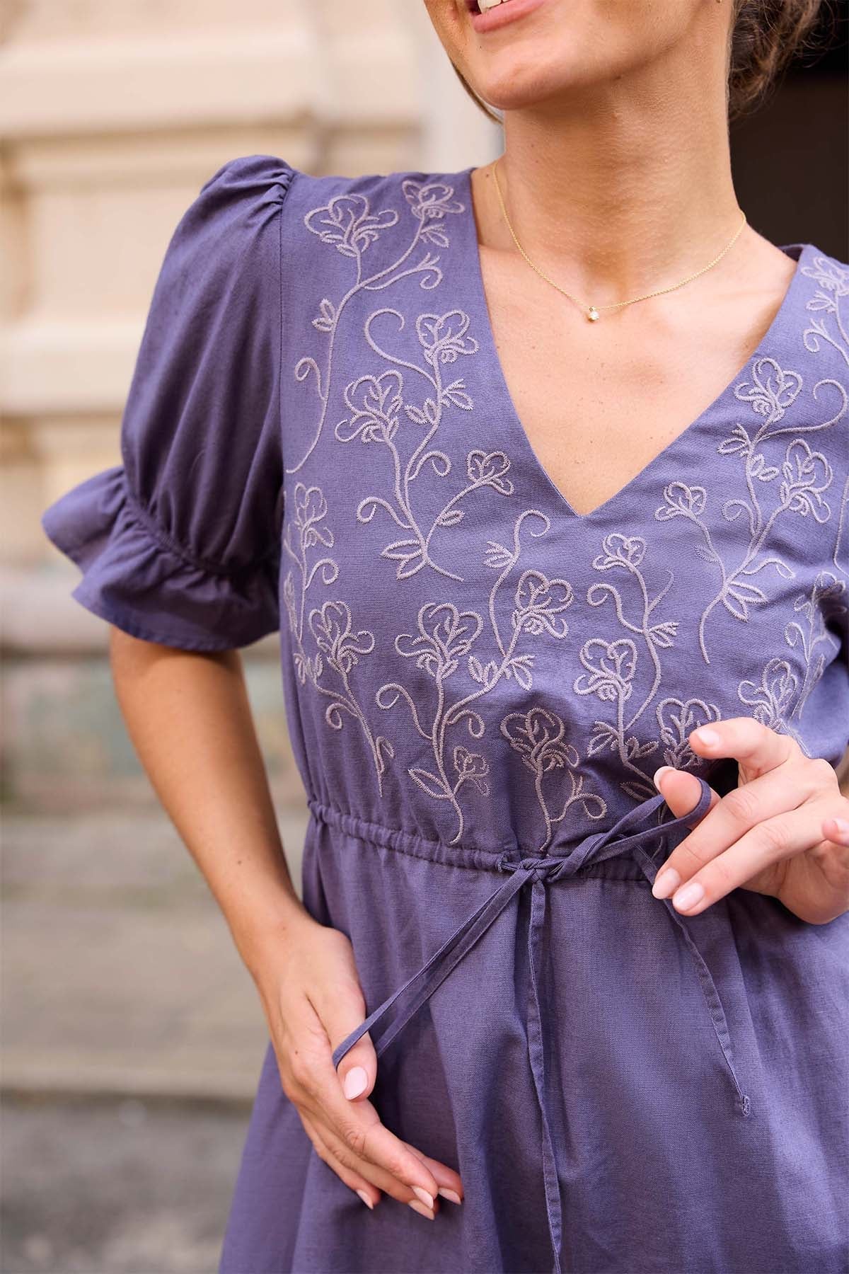 Milly Mae Linen Dress