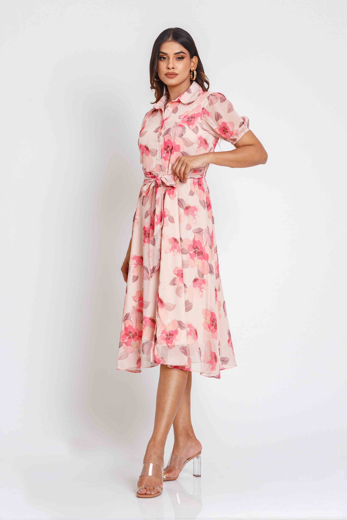 Loura Floral Midi Dress