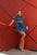 Blue Horizon Tiered Denim Dress