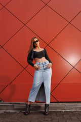Twist Front Skirt