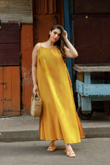 Verdana Linen Dress