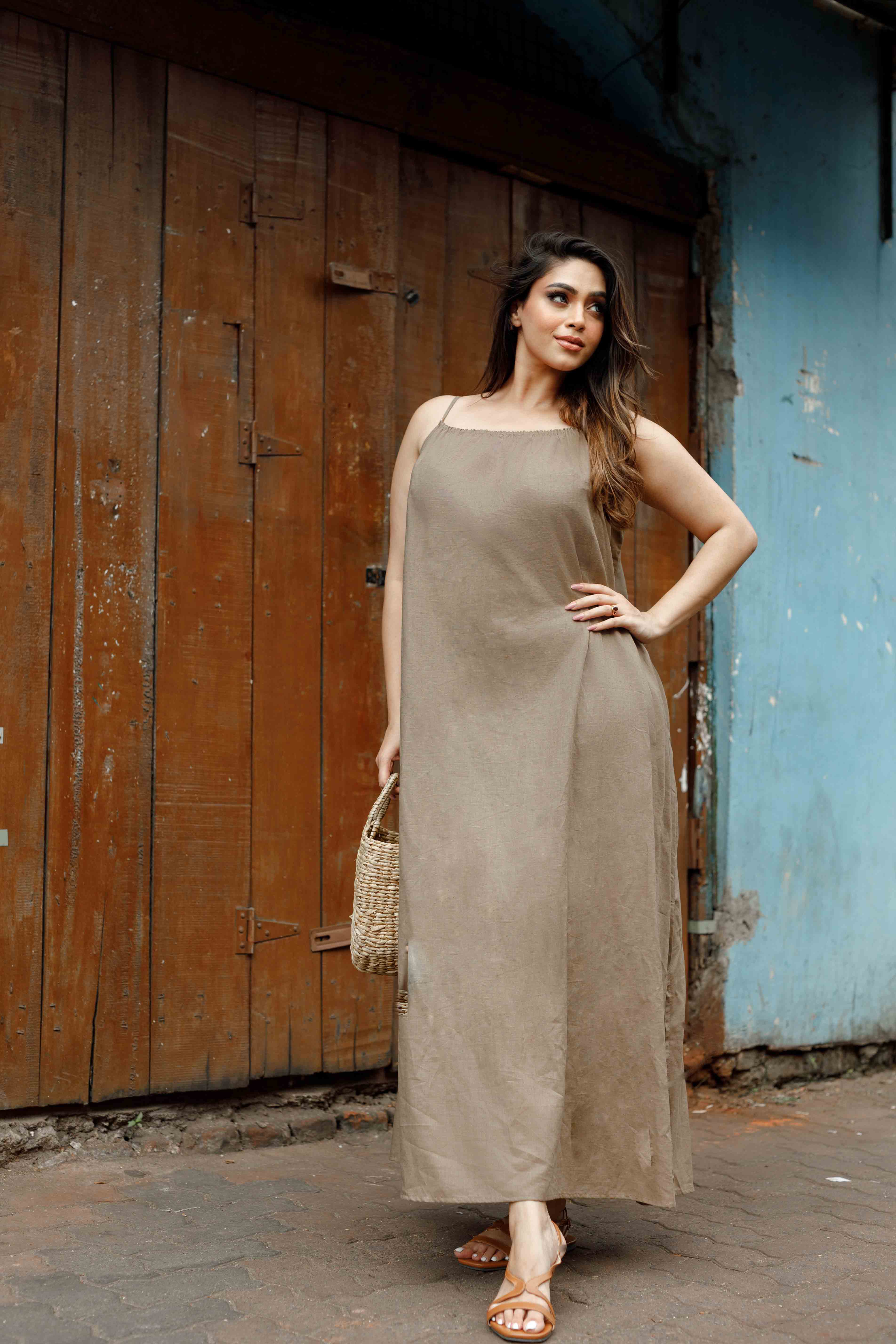 Verdana Linen Dress