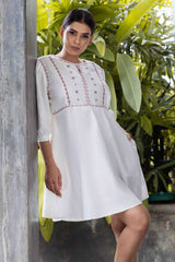 Dreamy Star Linen Dress