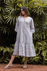 Summer Capri Clara Linen Dress