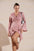 The Aura Wrap Mini Dress