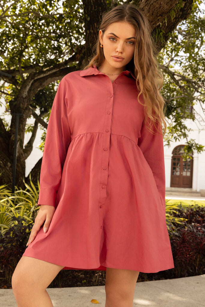 Yora Shirt Dress