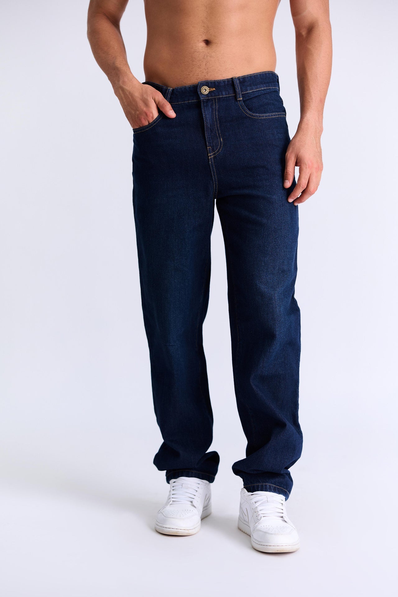 Relaxed Straight Denim