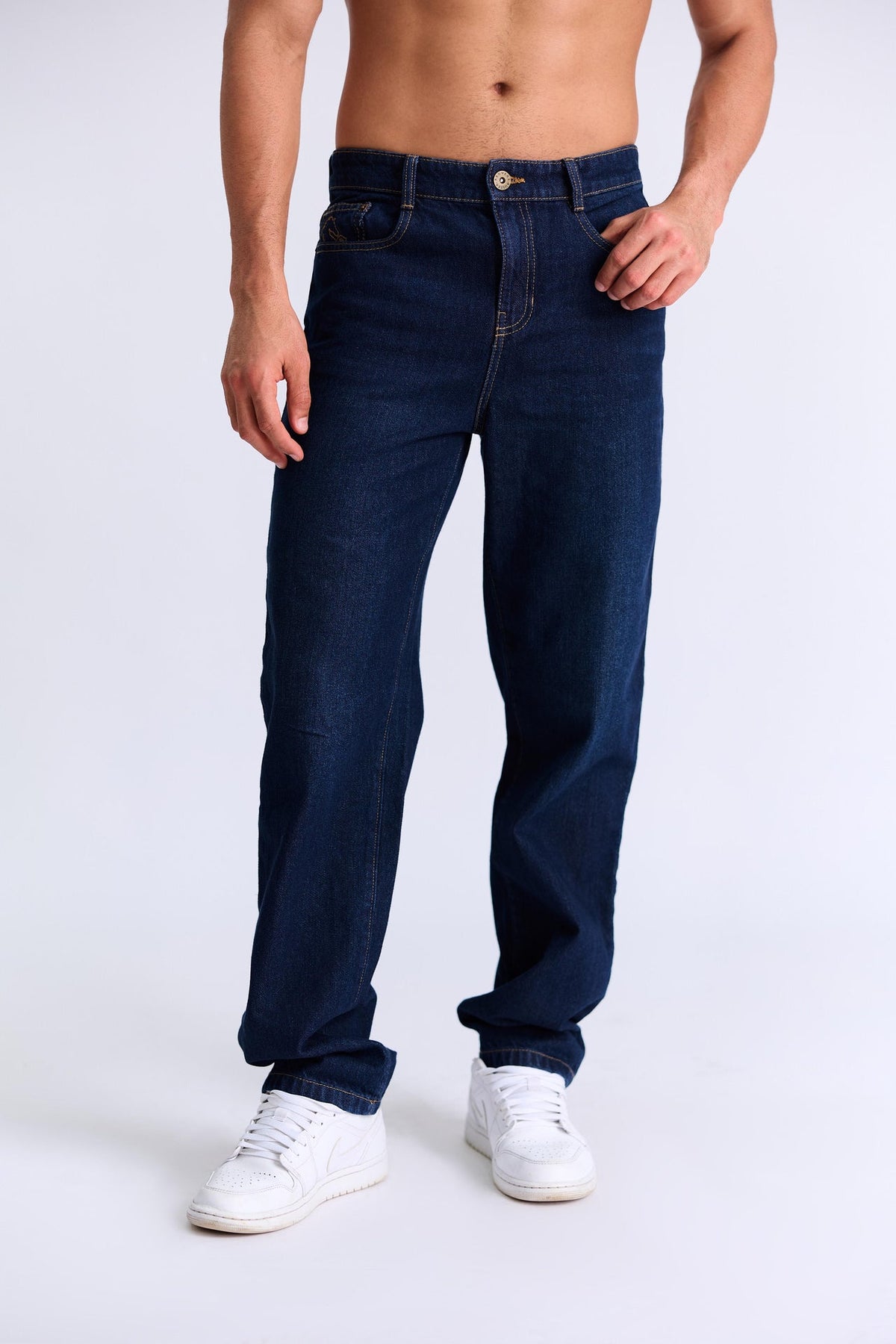 Relaxed Straight Denim