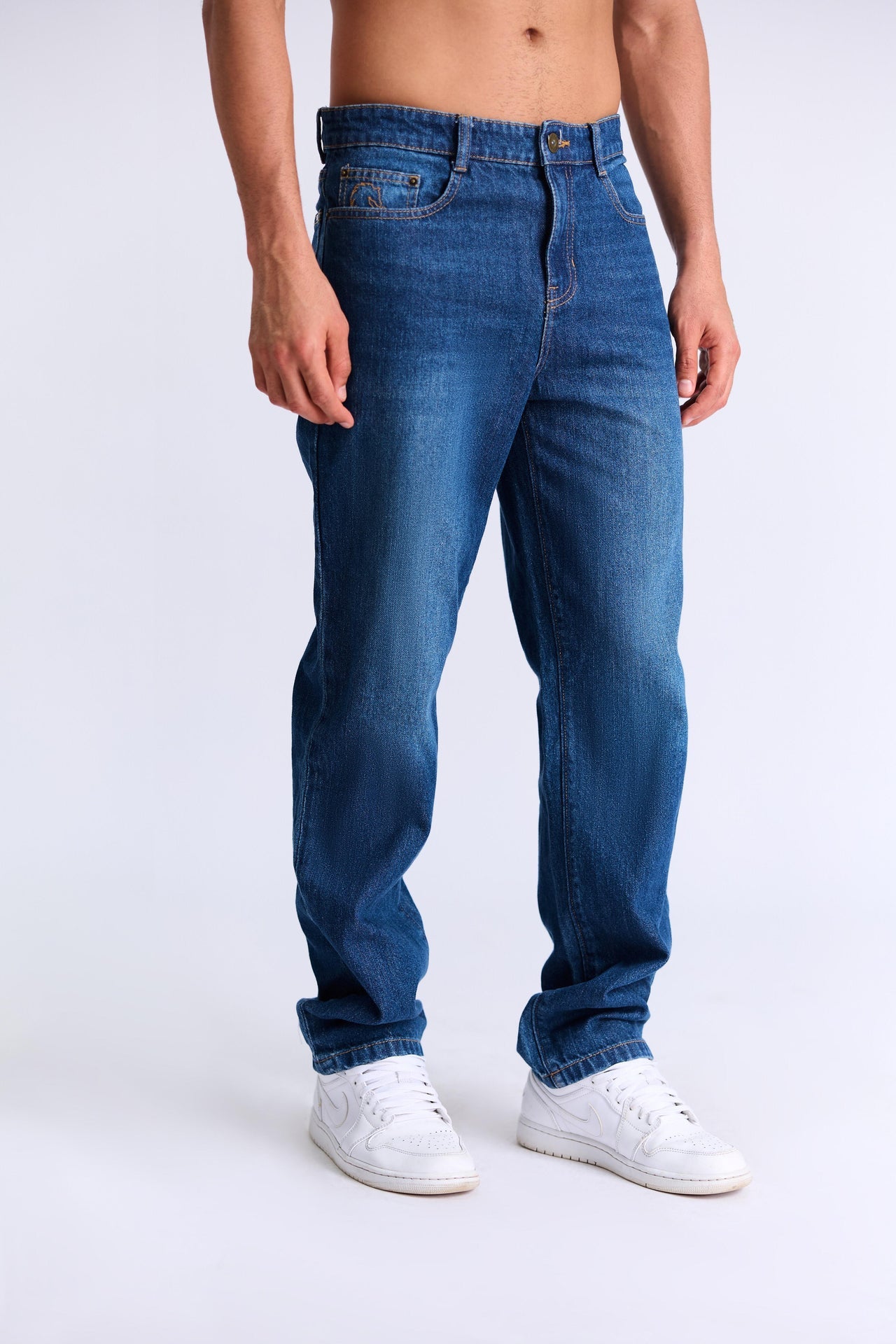 Relaxed Straight Denim