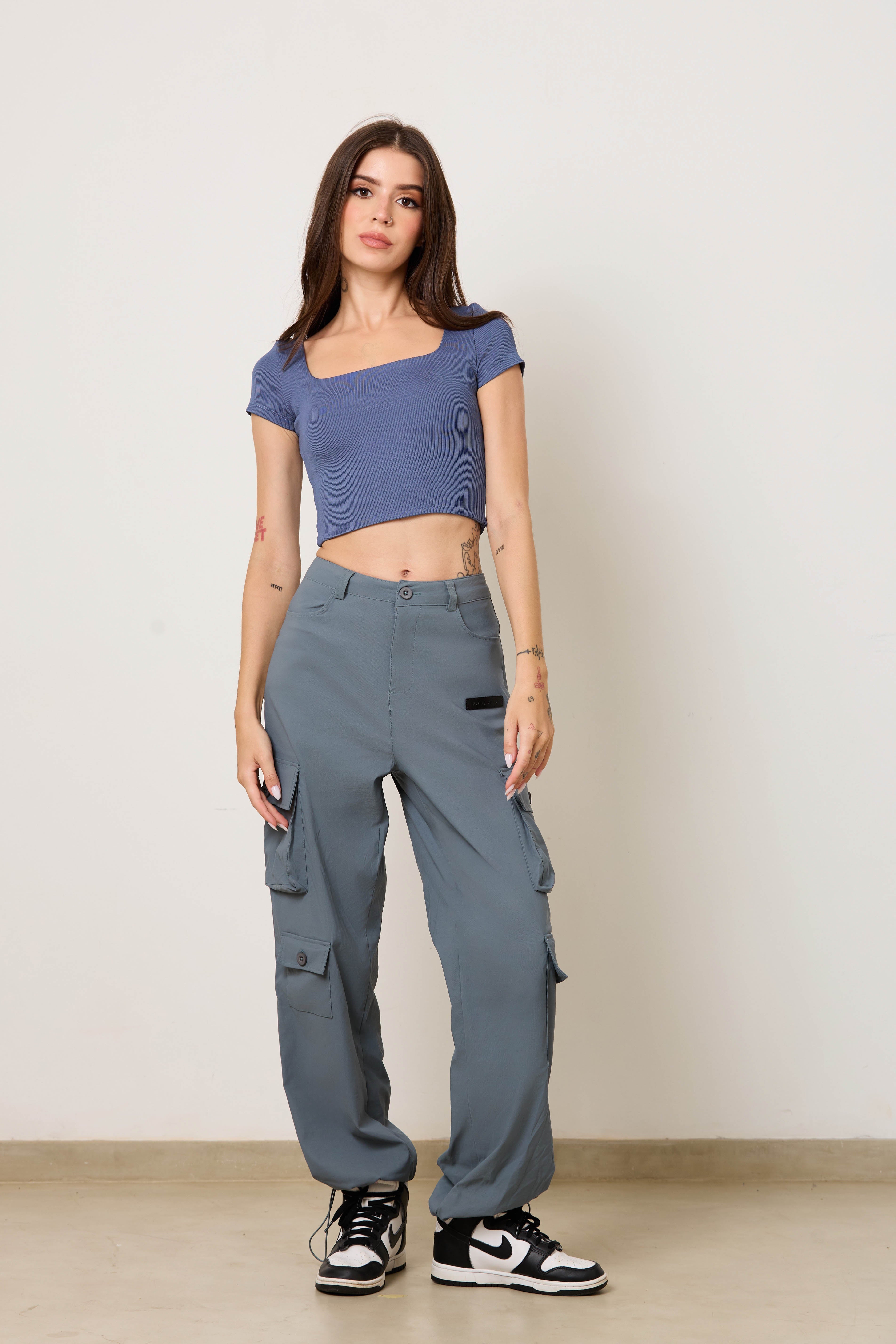 Squared Off Rib Tee