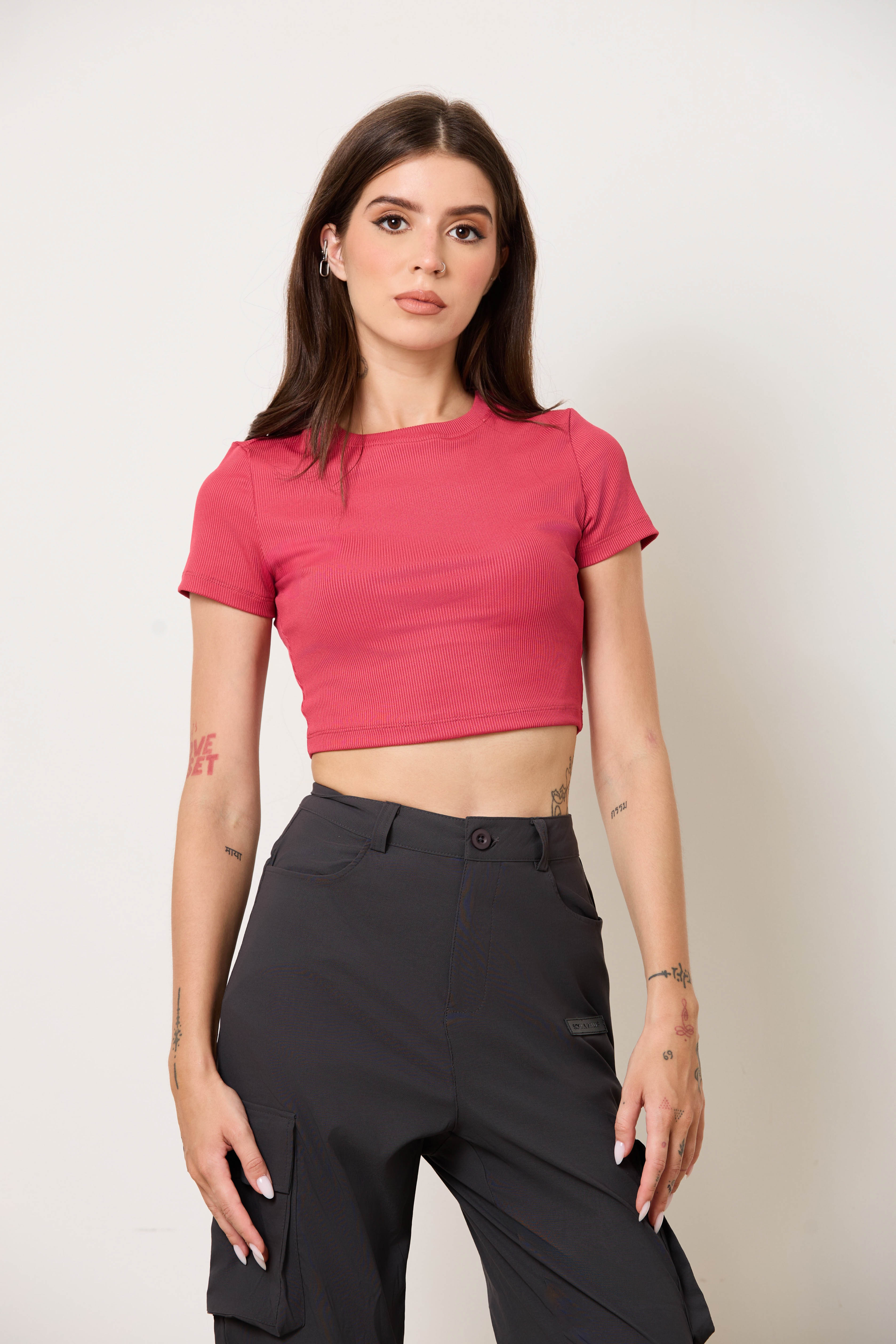 Rib Crop Top
