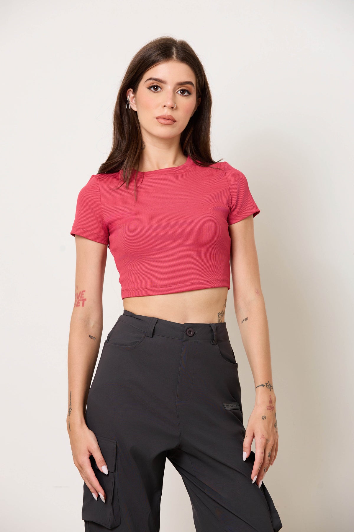 Rib Crop Top