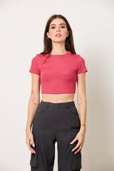 Rib Crop Top