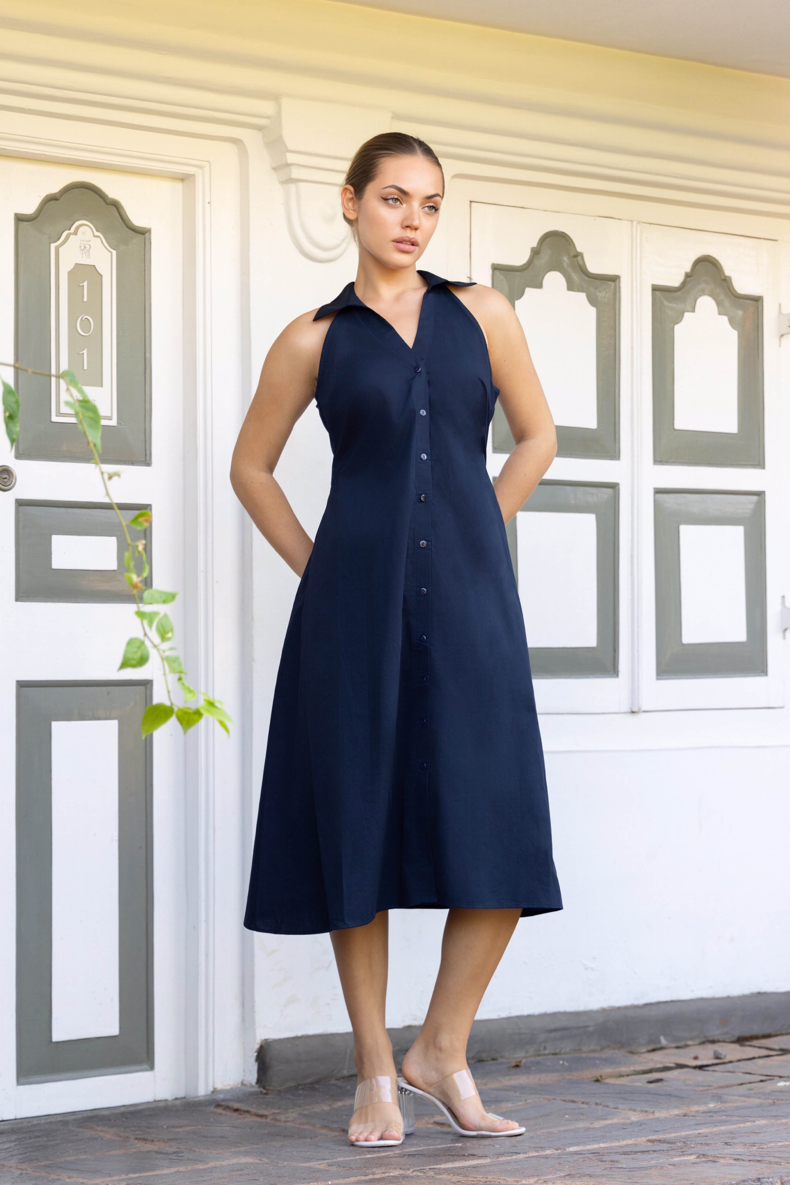 Timeless Midi Shirt Dress