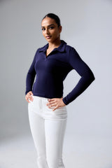 Evi Long Sleeve Polo