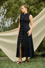 Petalyn Grace Linen Dress