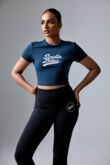 SCY Noir Crop Tee