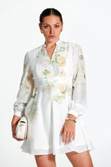 Daphne Floral Mini Dress in-store date by 10th Dec.