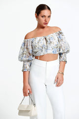 Ember Off Shoulder Knot Top