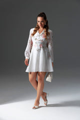 Daphne Floral Mini Dress in-store date by 10th Dec.