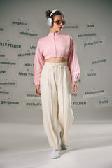 Layer Hug Cropped Sweater