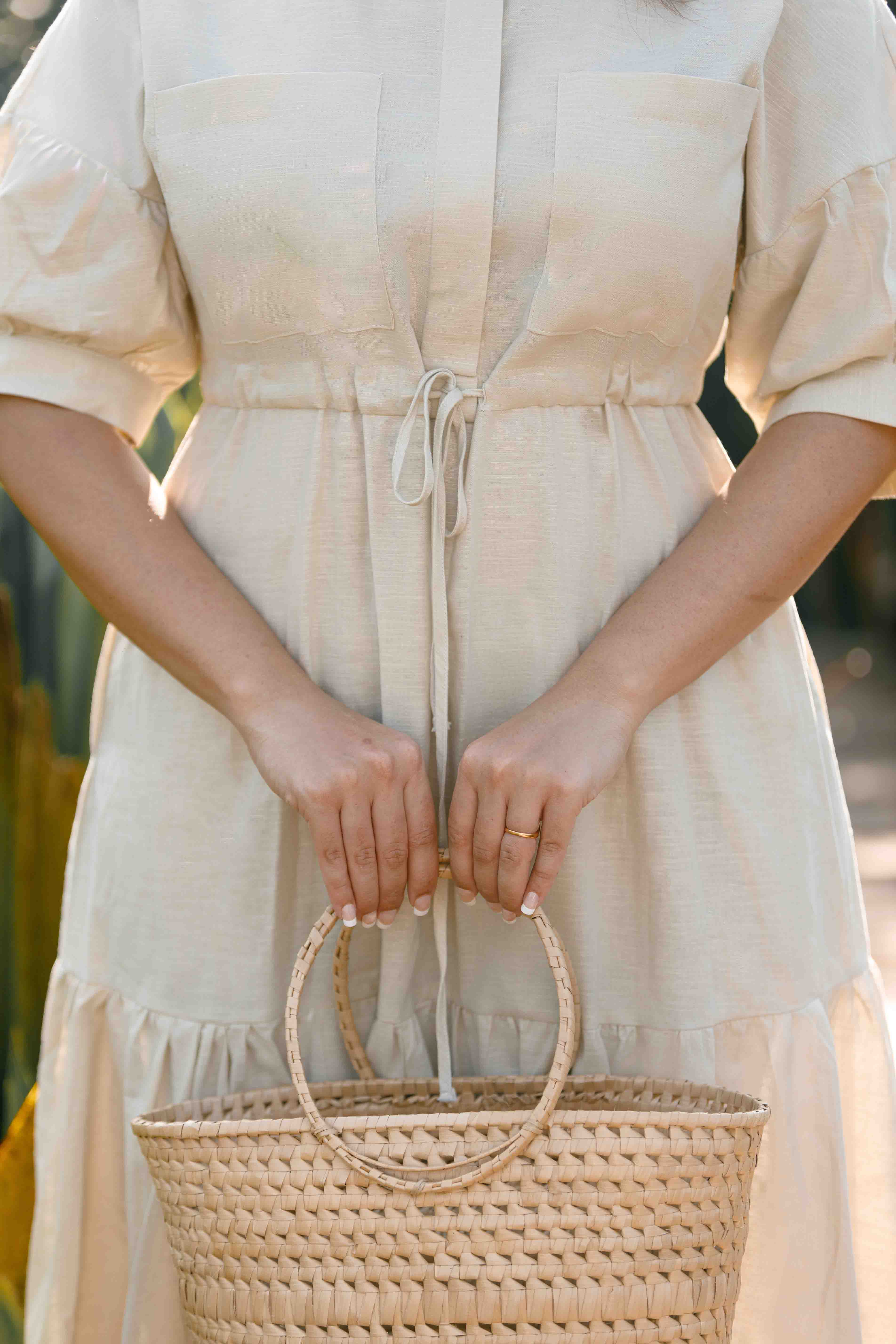 Serene Harmony Linen Dress