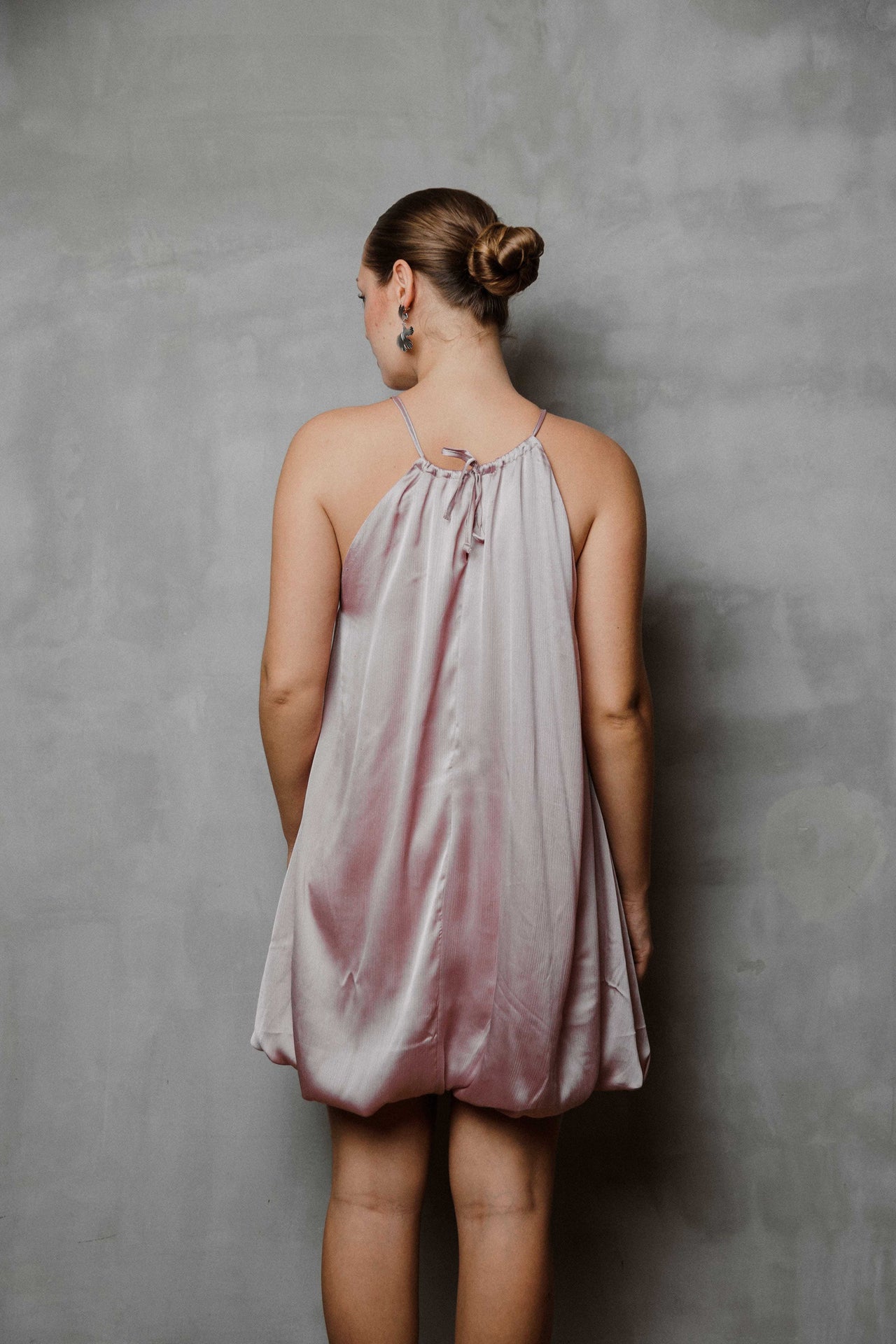 Bubble Bloom Mini Dress