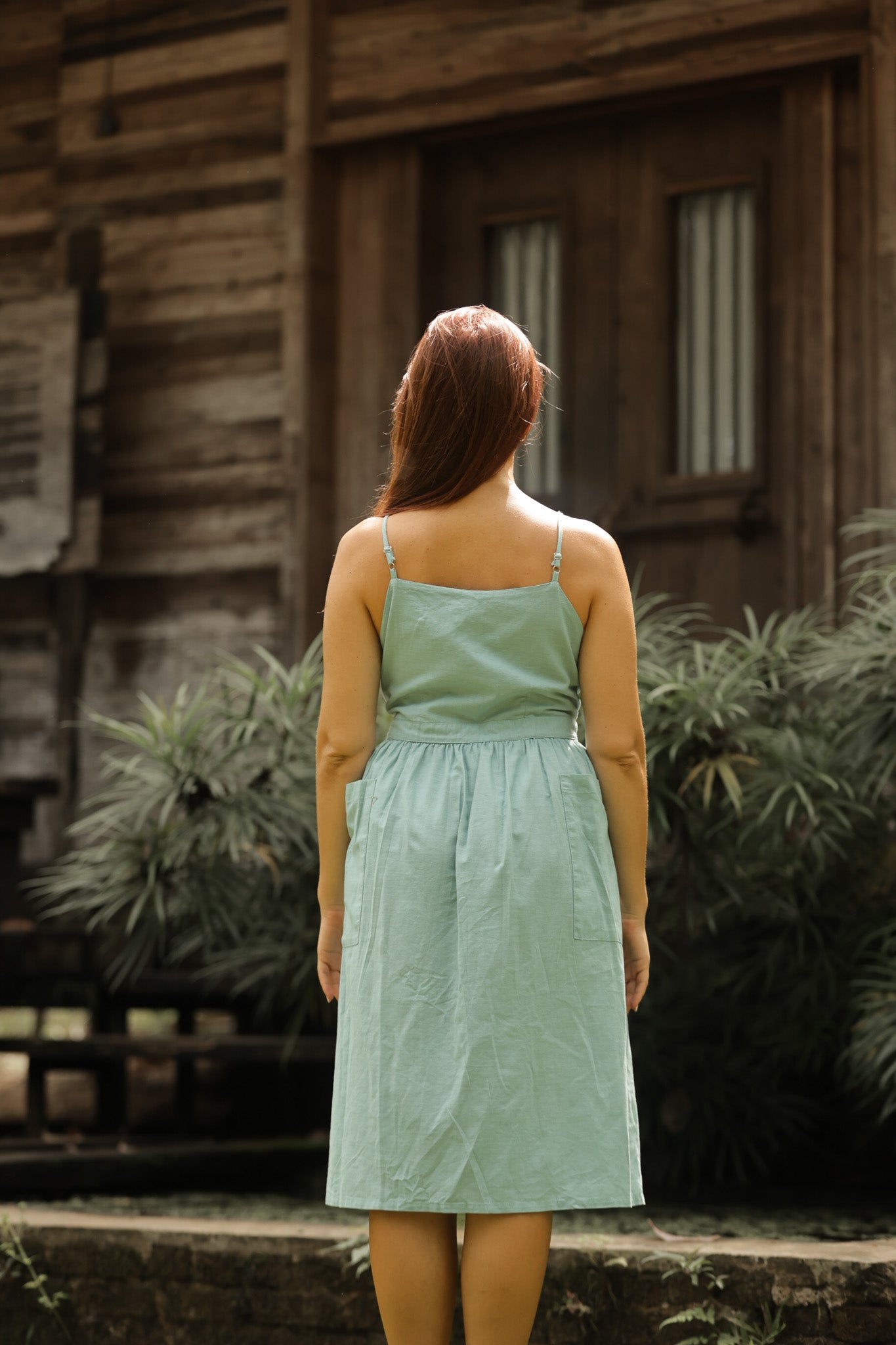 Briar Bloom Linen Dress