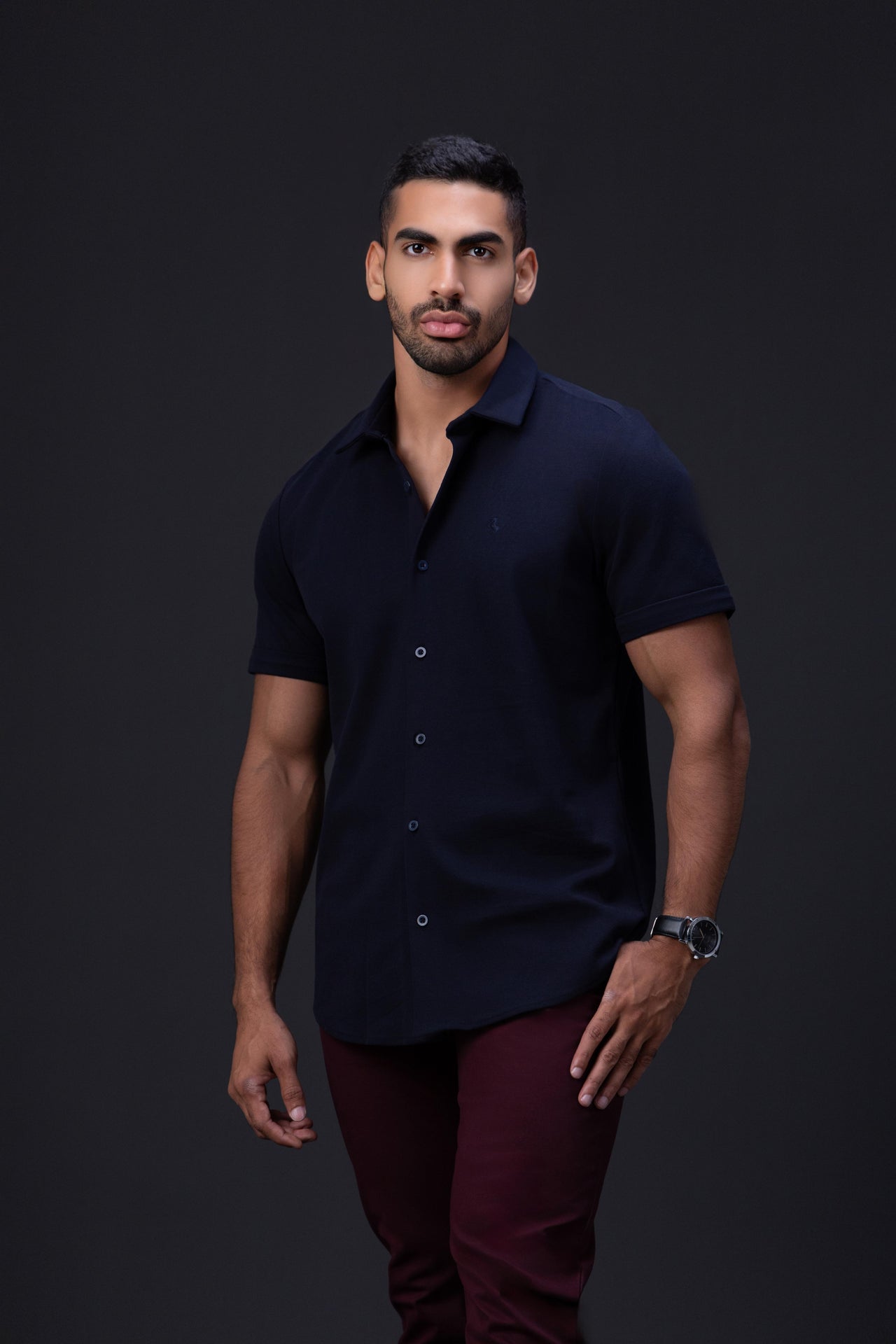 City Weave Knit Shirt